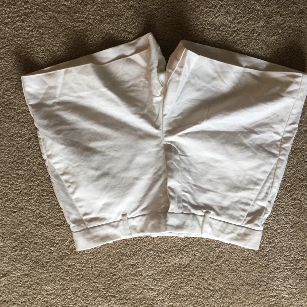 White shorts